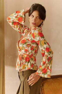 Cache-coeur L'azur se dore