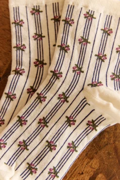 Chaussettes Journée fleurie