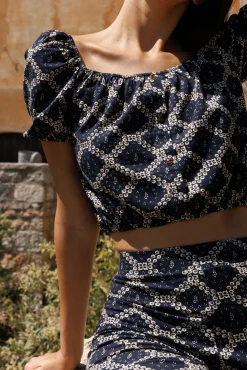 Crop top Dîner d'été