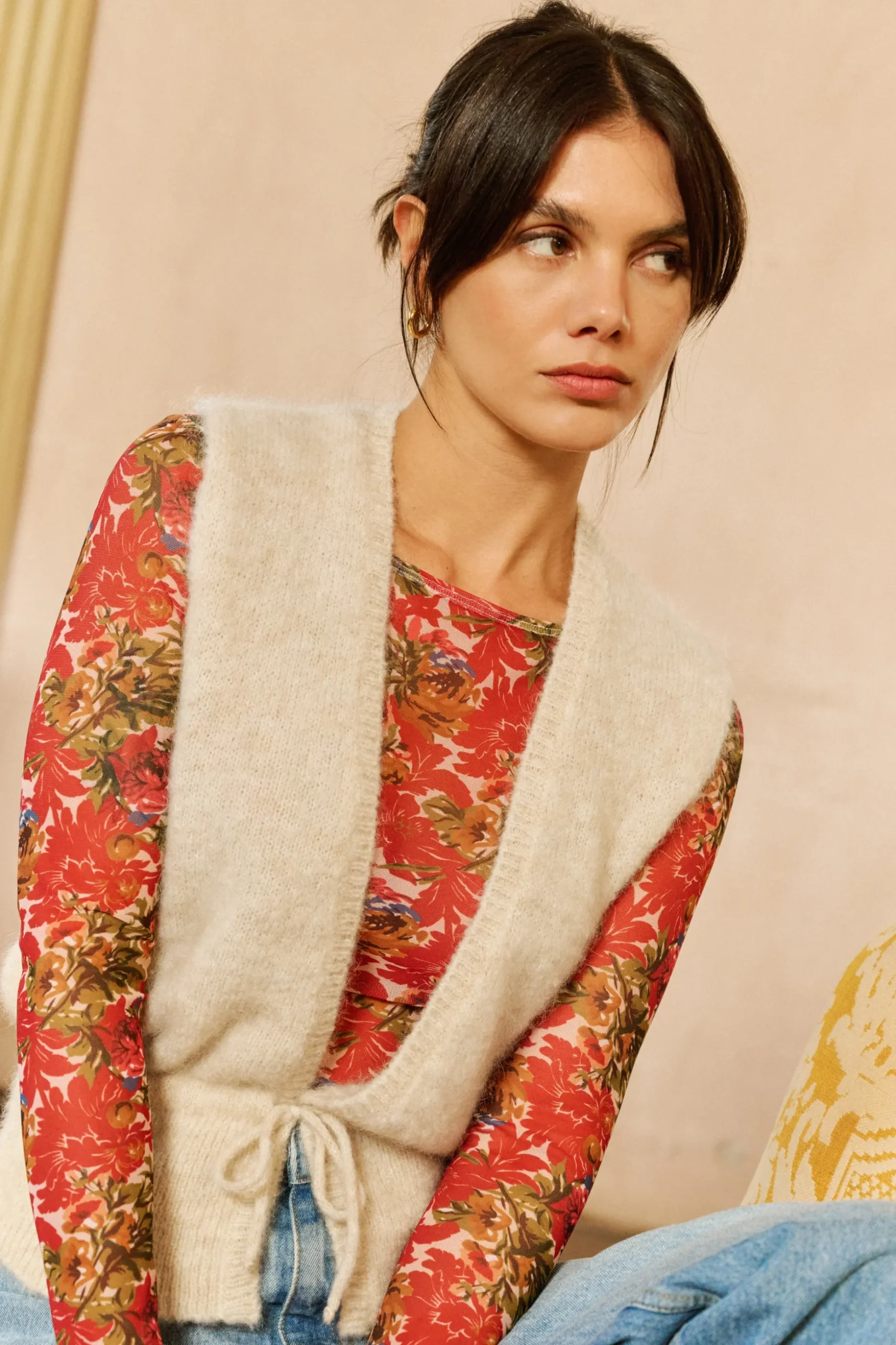 Gilet sans manches Au bord de l'océan