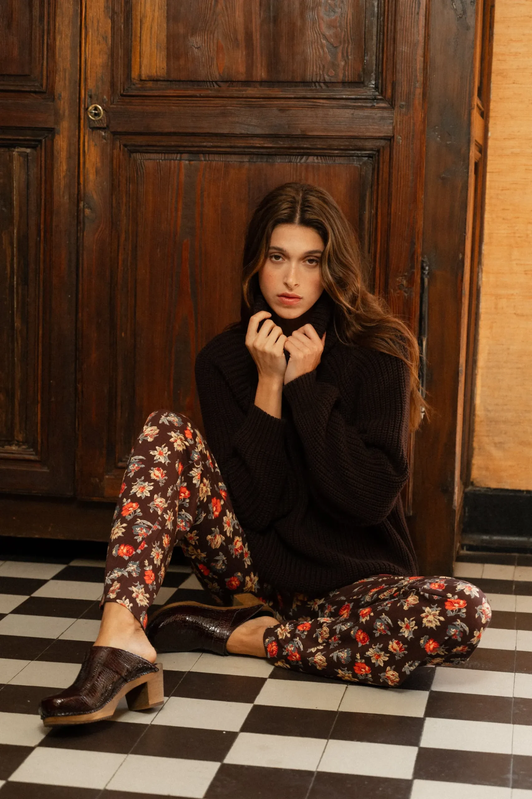 Pull col roulé L'été s'en est allé