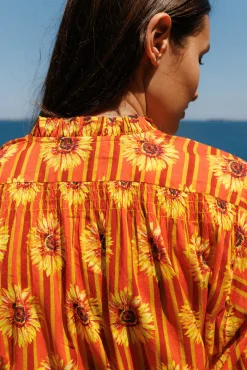 Robe longue Fleur du soleil