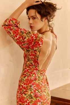 Robe longue Sur la corniche