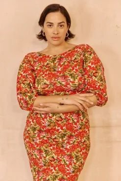 Robe longue Sur la corniche