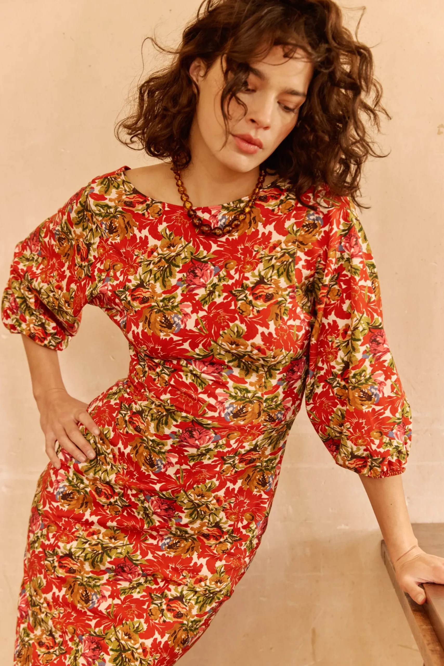 Robe longue Sur la corniche