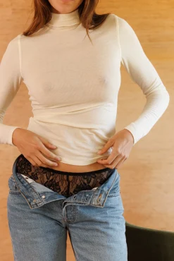 Top col montant Douce chaleur