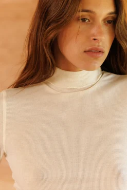 Top col montant Douce chaleur