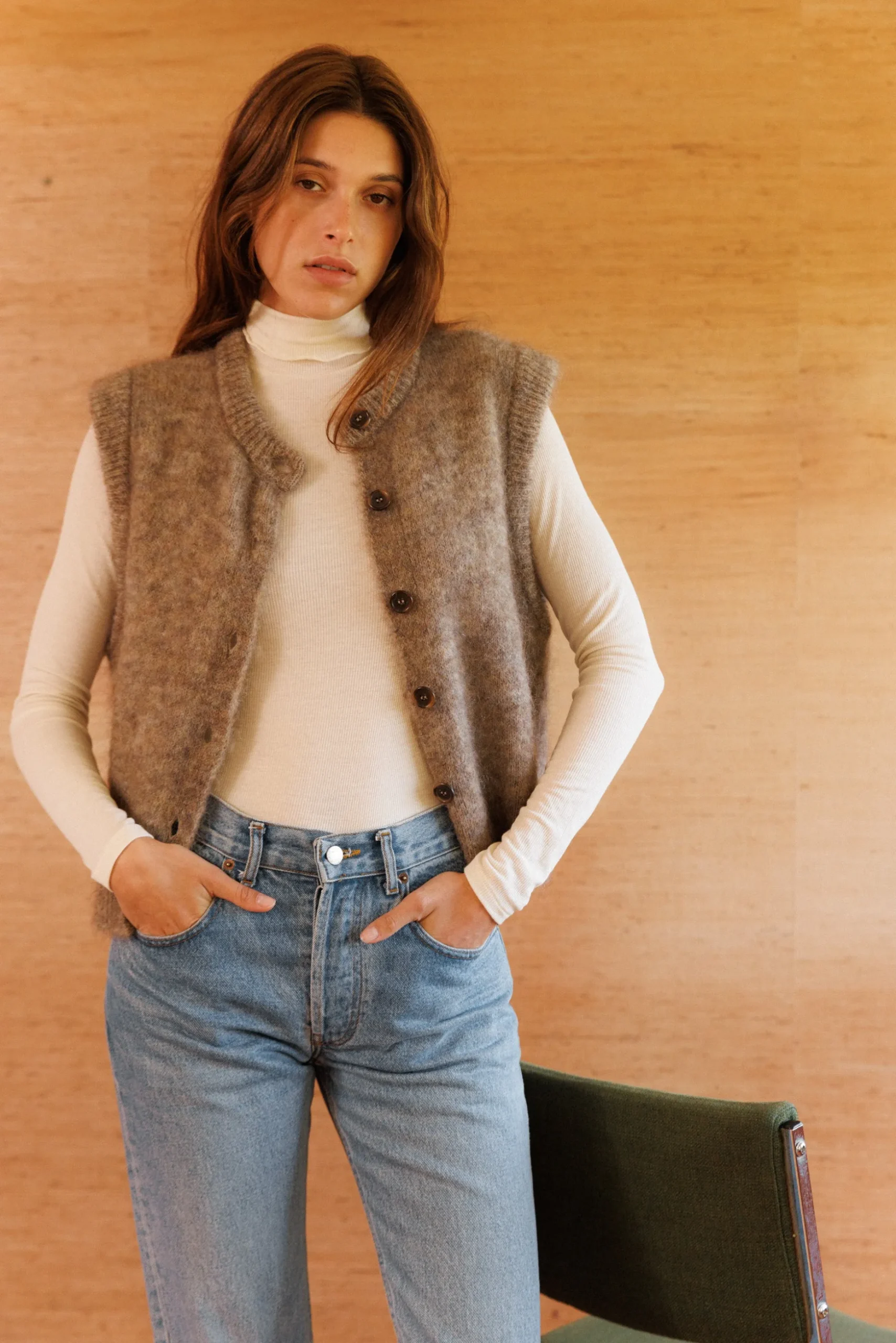 Top col montant Douce chaleur