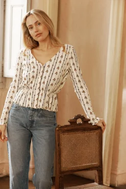 T-shirt manches longues Douceur du soir