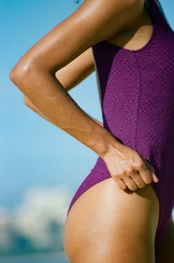 Une pièce Peau salée